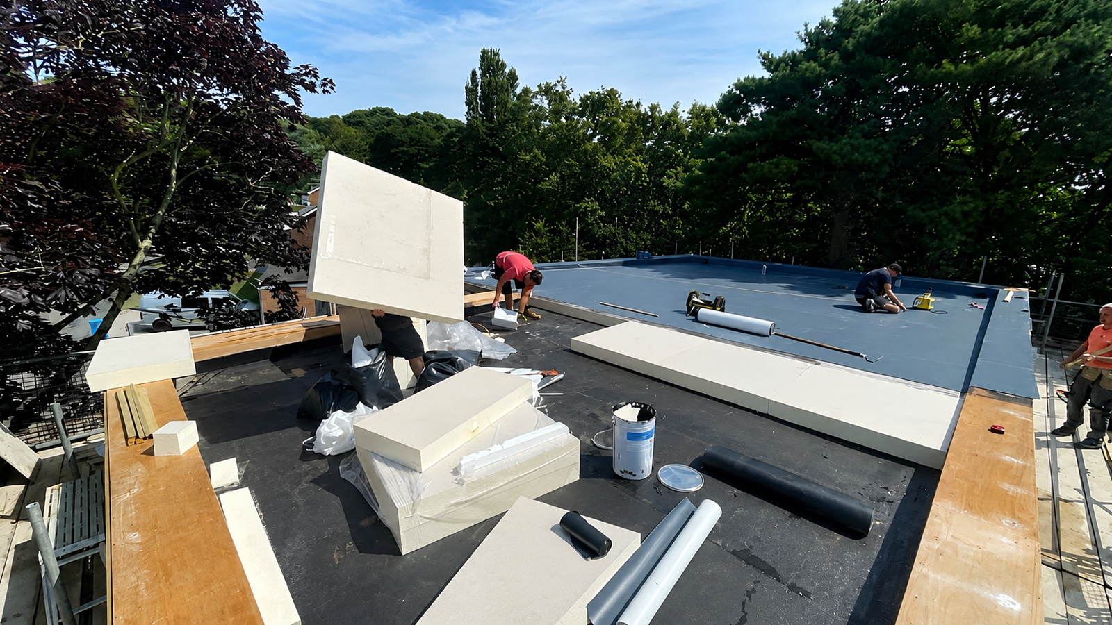 Aluminium roofing profiles and cappings